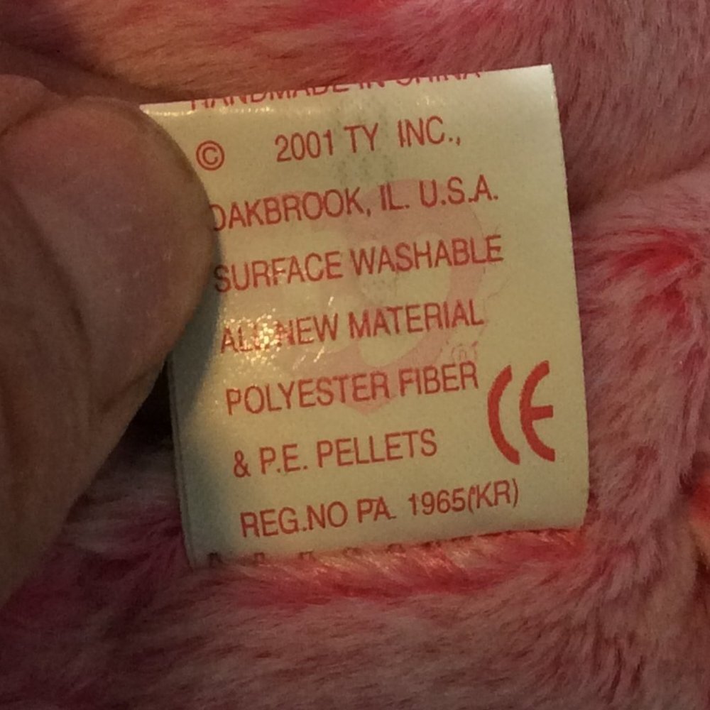 Ty Beanie Baby Lot  Mistletoe, Huggy, Romance & Cashew - Picture 10 of 10